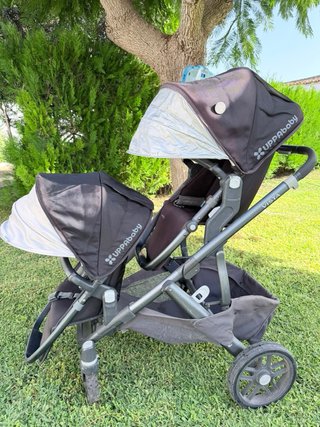 Carro Doble Uppababy Vista + Maxi-Cosi