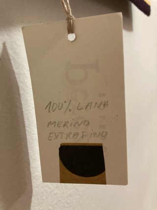 Bufanda 100% lana merino extrafino limitada