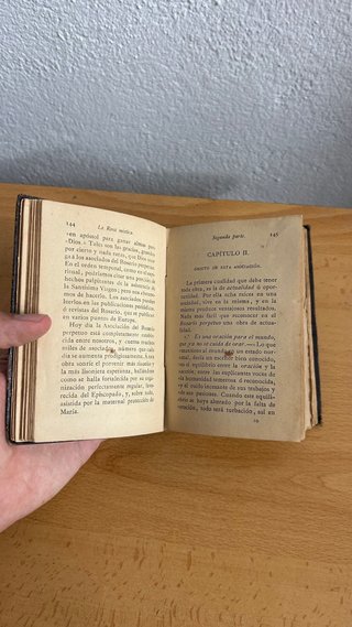 Libro La Rosa Mística - 1885