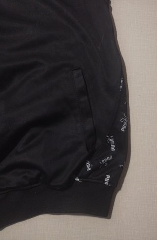 Chaqueta deportiva Puma negra Talla XL