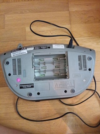 Radio CD Philips Negra