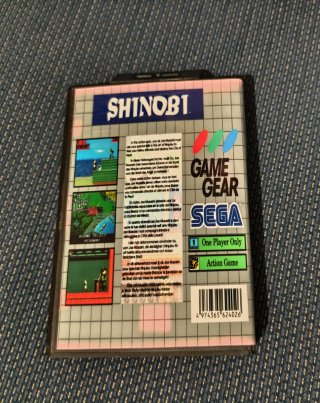Shinobi Game Gear Sega