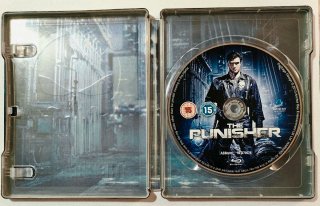 The Punisher (1989) Blu-ray Steelbook Zavvi