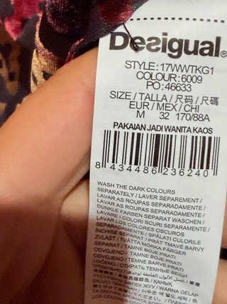 Camiseta Desigual sin mangas Talla M
