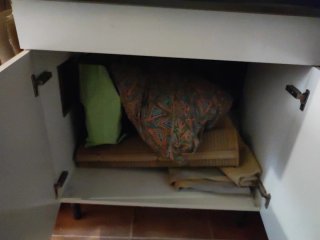 Mueble de cocina bajo fregadero