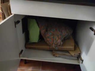 Mueble de cocina bajo fregadero