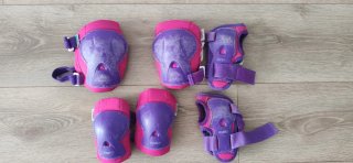 Kit patines, protecciones y casco infantil