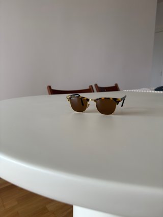 Gafas de sol Ray-Ban Clubmaster Marrones/Doradas