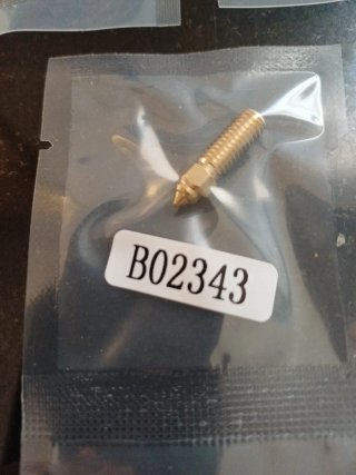 5 Boquillas Creality Ender 3V3 KE B02343