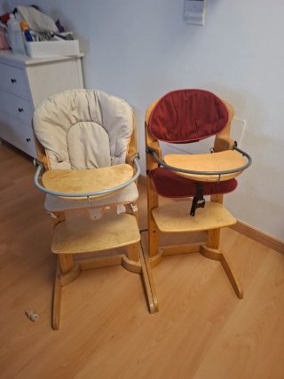 2 Seggioloni Bebe Confort Wood Line