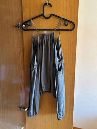 Blusa Brandy Melville Hombro Abierto Verde Talla Ú