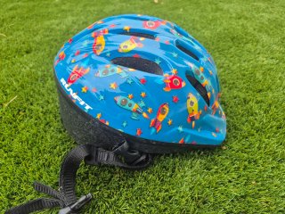 Casco Bici Infantil Cohete y Estrellas
