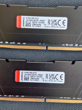 RAM DDR4 32GB KIT 2×16GB 4600MHz Kingston FURY