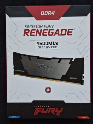 RAM DDR4 32GB KIT 2×16GB 4600MHz Kingston FURY