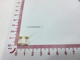 pendientes oro 18k con nacar
