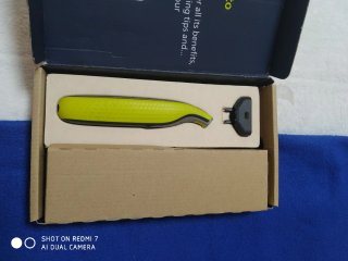 Philips OneBlade Afeitadora Eléctrica Verde/Plata