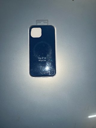 Funda iPhone 13/14 Azul Silicona