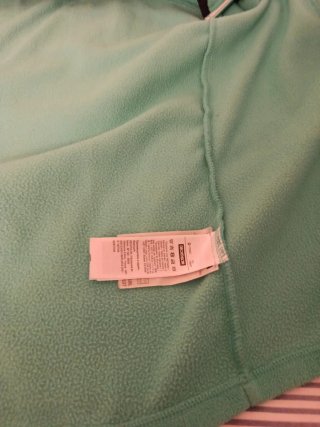 Forro polar Quechua verde/turques Talla 14 años