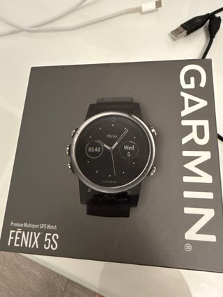 Garmin fenix 5s Negro/Plata