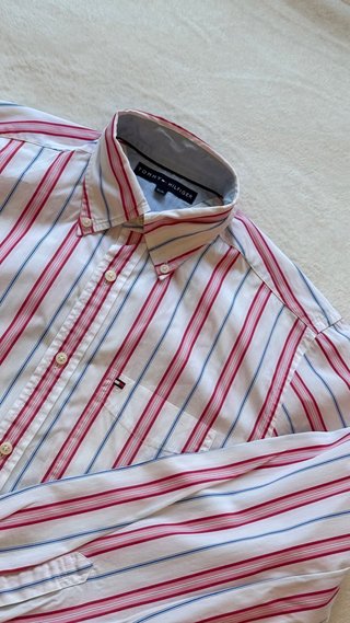 Camisa Rayas Tommy Hilfiger Talla S