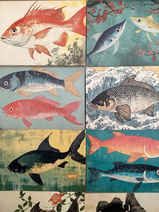 Reproducción Postales Vintage Japonesas