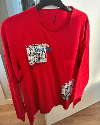 Camiseta TEX manga larga hombre