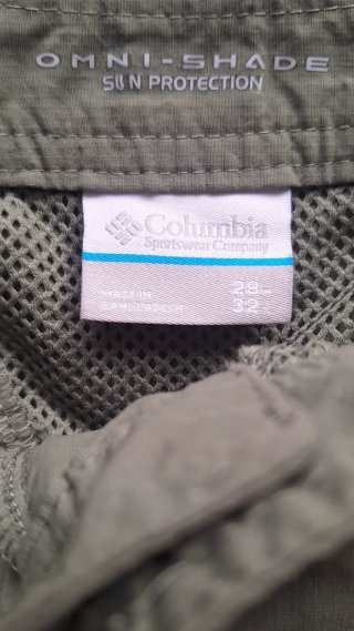 Pantalones Trekking Columbia Convertibles Verde