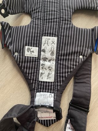Mochila Portabebés BabyBjörn Negra