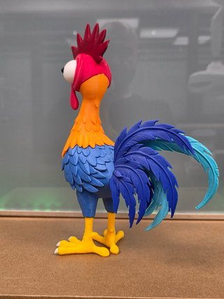 Figura Gallo Heihei 3D (Moana/Vaiana)