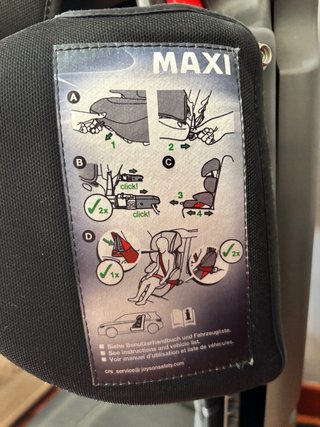 Silla coche Takata Maxi Isofix