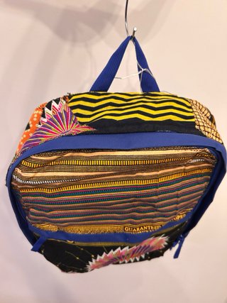 Mochila patchwork multicolor