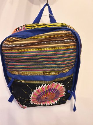 Mochila patchwork multicolor