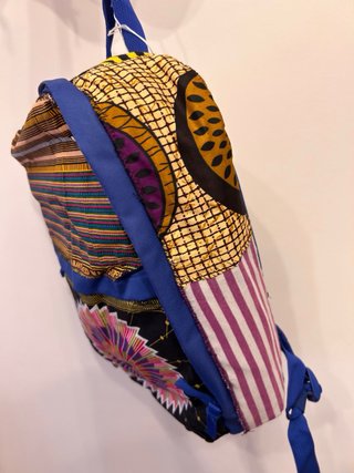 Mochila patchwork multicolor