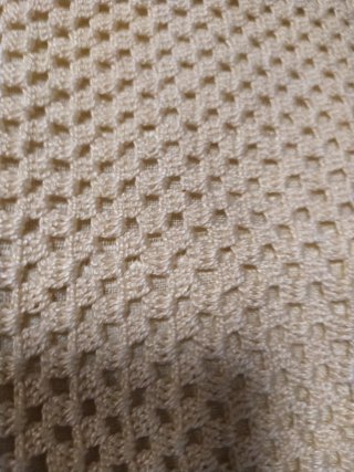 Bolsas de ganchillo beige
