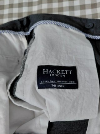 Pantalón vestir niño gris Talla 7 - 8