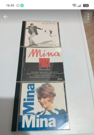 CD Adriano Celentano Mina Raccolta Successi
