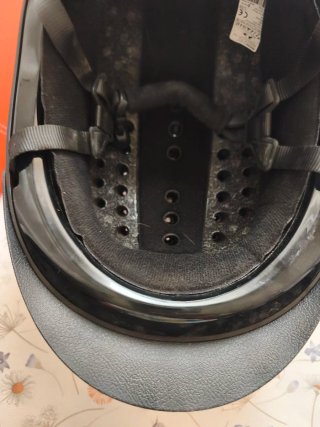 Casco de hípica negro
