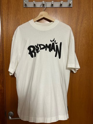 Camiseta Bershka Rodman Blanca