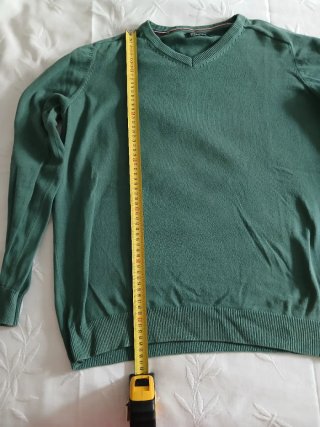 Jersey Springfield Verde Cuello Pico Talla XXL