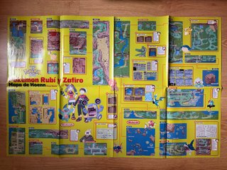 Mapa Pokémon Rubí y Zafiro Hoenn