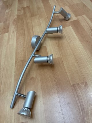 Lámpara de techo 4 focos halógenos