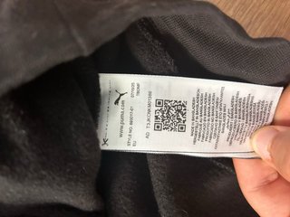 Sudadera con Capucha Puma WRLD Negra Estampada