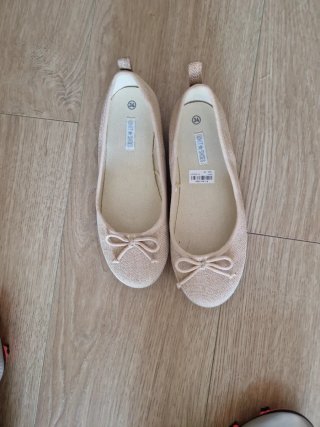 Manoletinas UNIT Talla 34 Beige