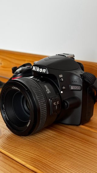 Cámara Nikon D3200 + Lentes y Accesorios