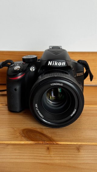 Cámara Nikon D3200 + Lentes y Accesorios
