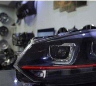 Faros delanteros Led Volkswagen Golf VI 6 Red edit