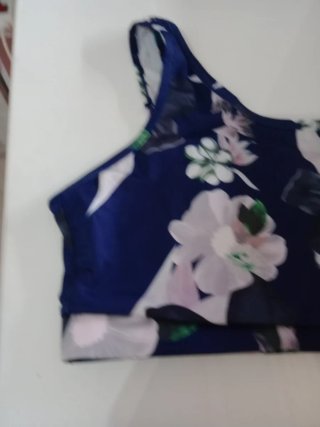 Conjunto top y short estampado floral