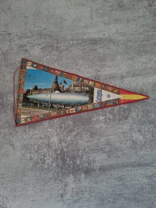 Banderín de Cartagena con Submarino