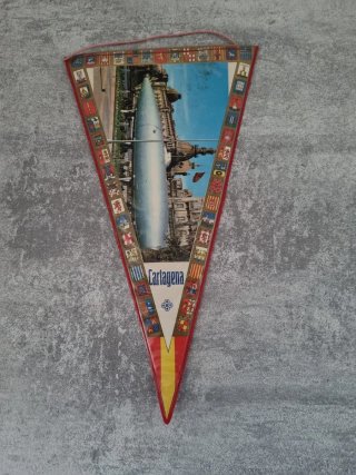 Banderín de Cartagena con Submarino