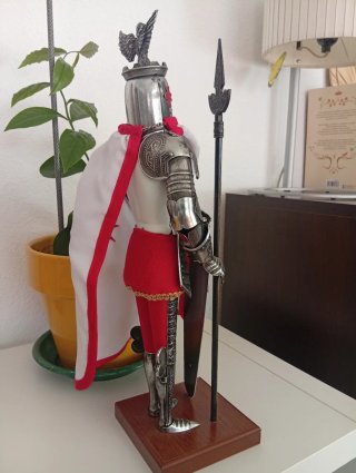 Figura Caballero Templario 38cm